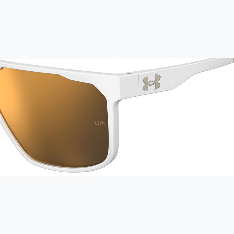 Pánske slnečné okuliare Under Armour Define/G S3 matné biele zlato/zlaté zrkadlo 7