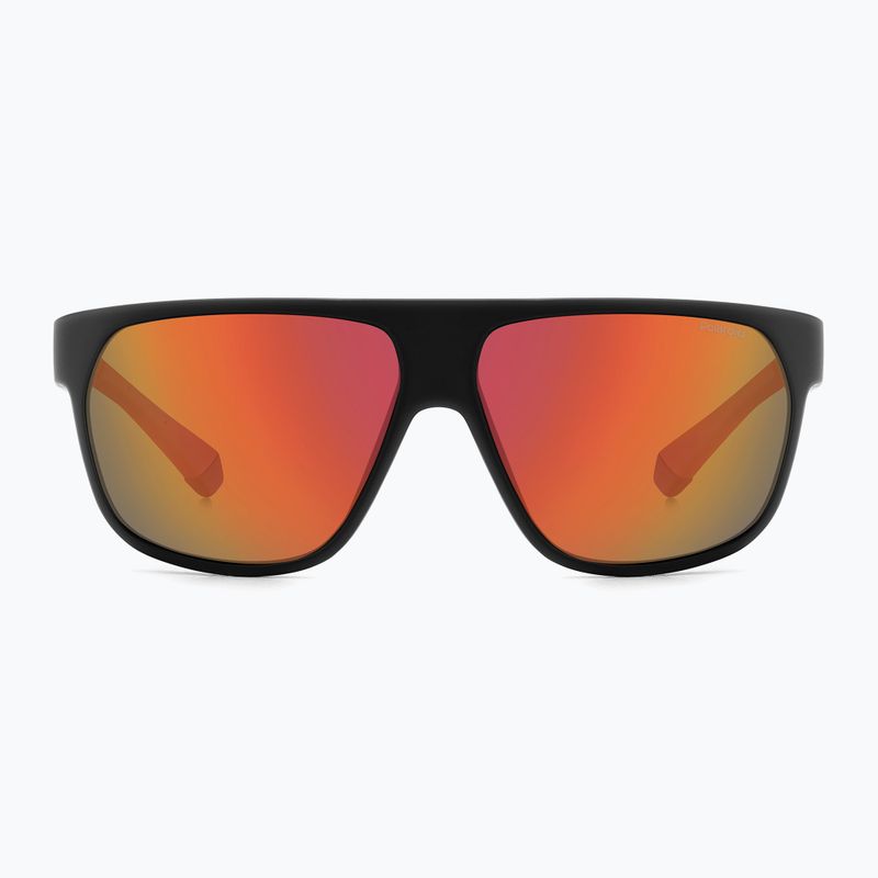 Pánske slnečné okuliare Polaroid PLD 7053/S matte black red/red multilayer polarized 3