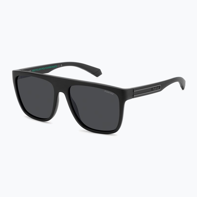 Pánske slnečné okuliare Polaroid PLD 2162/S matte black/grey polarized 2