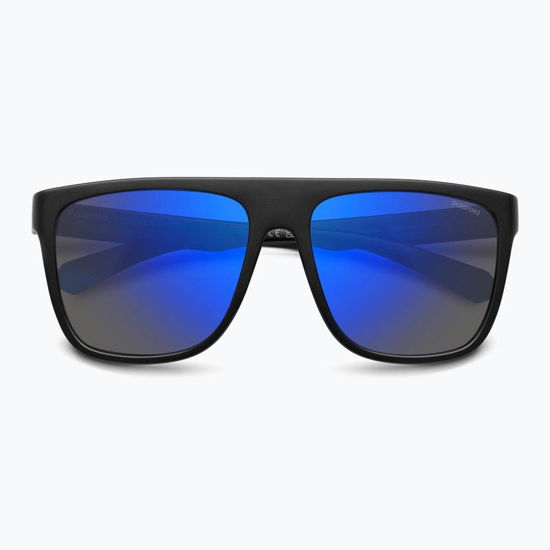 Pánske slnečné okuliare Polaroid PLD 2162/S matte black blue/blue mirror polarized 4