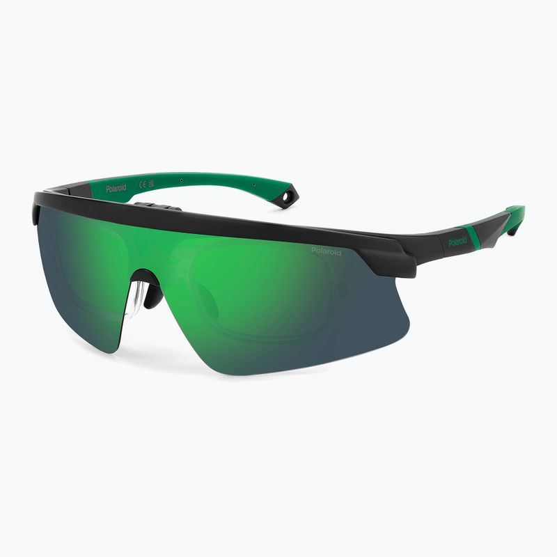 Pánske slnečné okuliare Polaroid PLD 7056/CI/S matte black green/greygreen mirror polarized 2