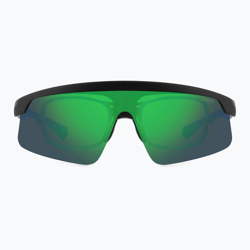 Pánske slnečné okuliare Polaroid PLD 7056/CI/S matte black green/greygreen mirror polarized 3