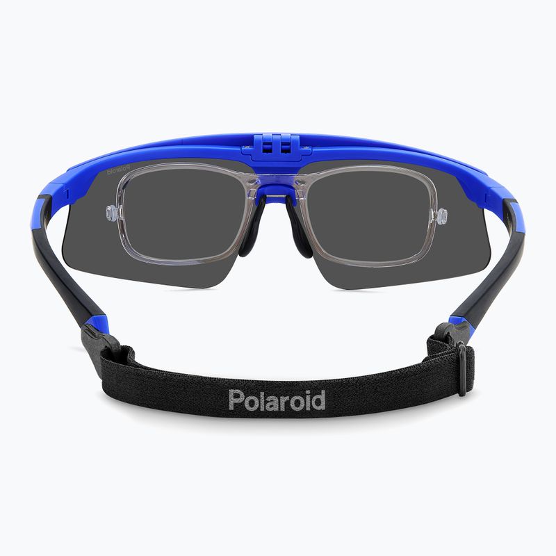 Pánske slnečné okuliare Polaroid PLD 7056/CI/S matt blue/blue mirror polarized 4