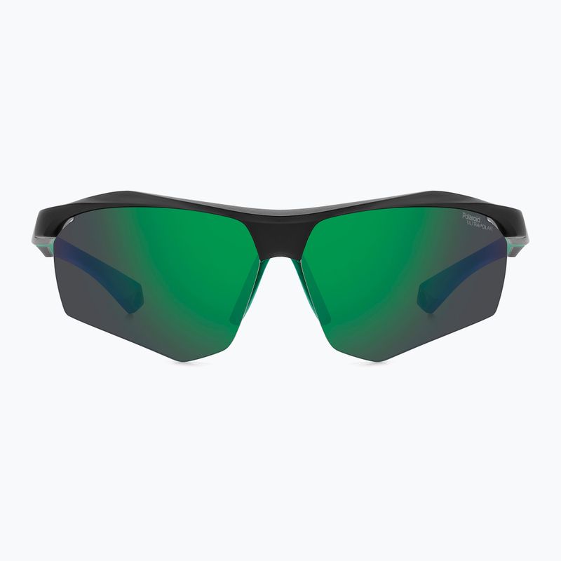 Pánske slnečné okuliare Polaroid PLD 7055/S matte black green/green mirror polarized hc 3