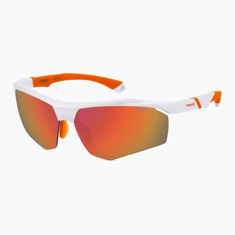 Pánske slnečné okuliare Polaroid PLD 7055/S white/red multilayer polarized high contrast 2