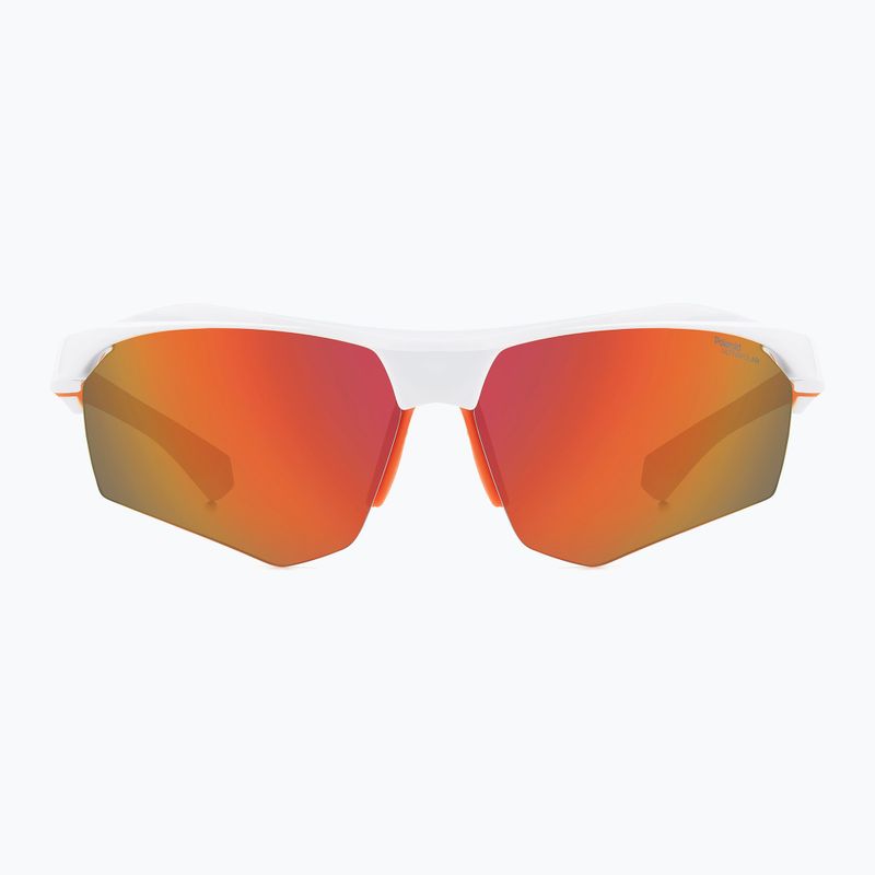 Pánske slnečné okuliare Polaroid PLD 7055/S white/red multilayer polarized high contrast 3
