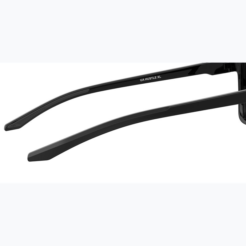 Slnečné okuliare Under Armour Hustle XL S3 black/grey polarizované 8