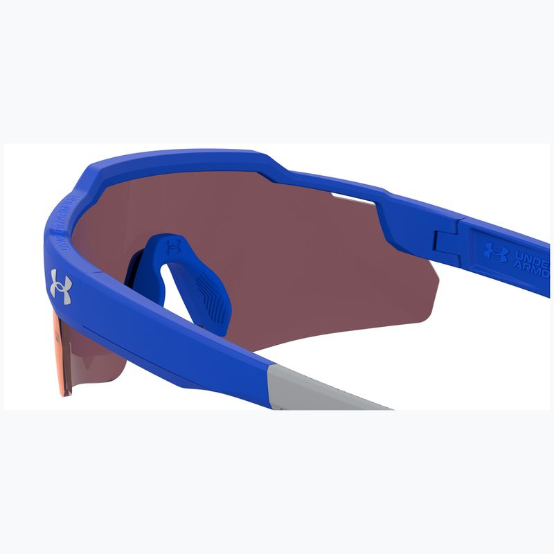 Detské slnečné okuliare Under Armour Levelup Jr S3 matte blue grey/infrared 6