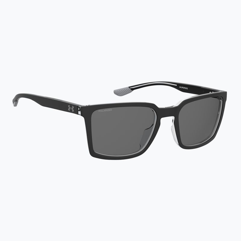 Slnečné okuliare Under Armour Sportate S3 black crystal/grey polarized