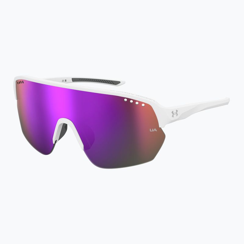 Slnečné okuliare Under Armour Gamedat II/G S3 matné biele/ružové zrkadlo 2