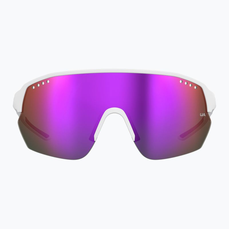 Slnečné okuliare Under Armour Gamedat II/G S3 matné biele/ružové zrkadlo 3