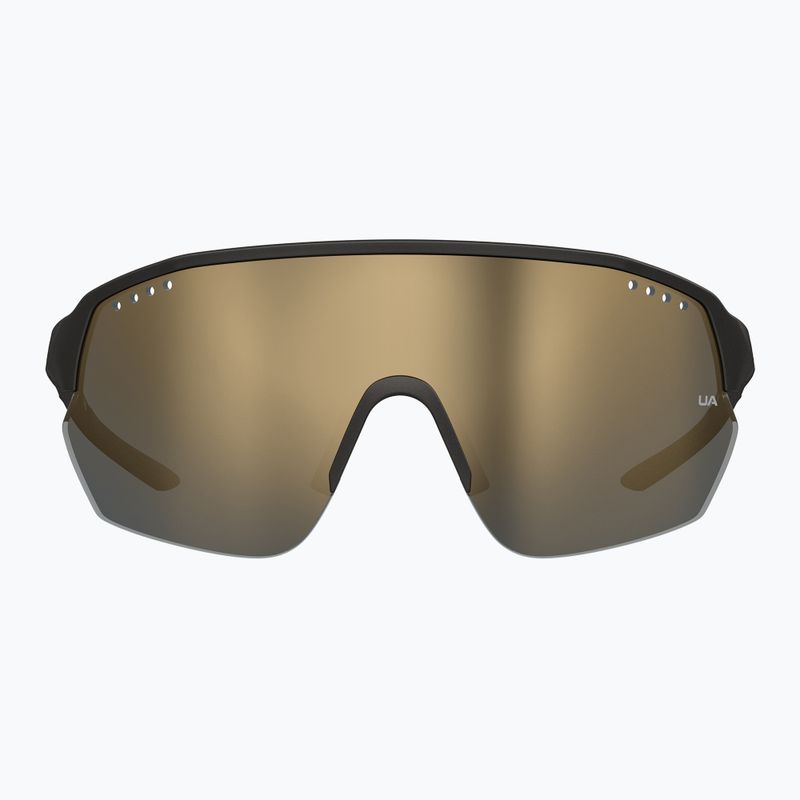 Slnečné okuliare Under Armour Gamedat II/G S3 s metalizovaným čiernym/šedým bronzovým zrkadlom 3