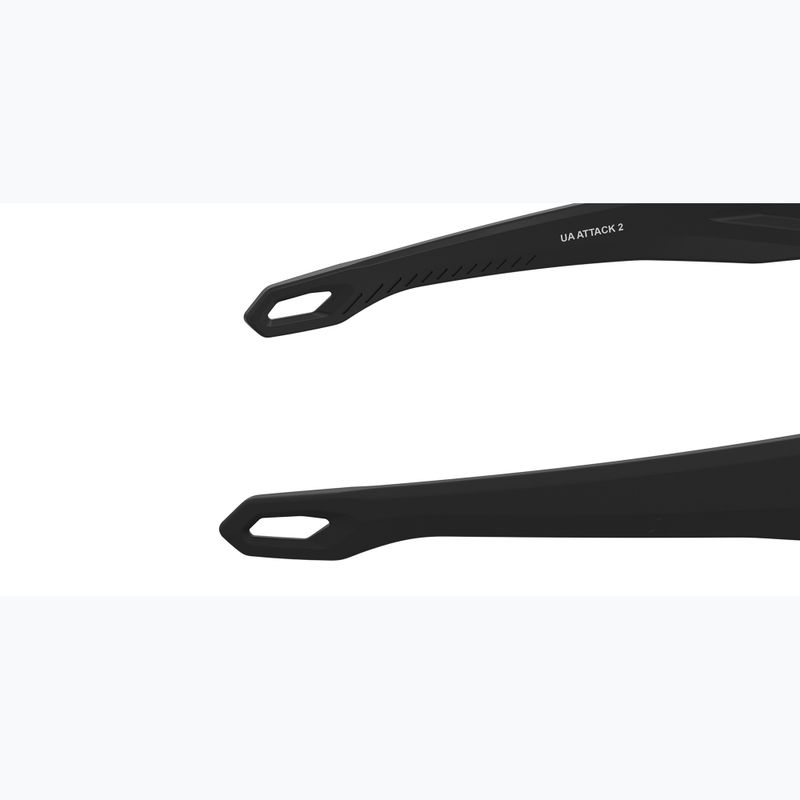 Pánske slnečné okuliare Under Armour Attack 2 black multicolor/grey polarized oleophobic 8