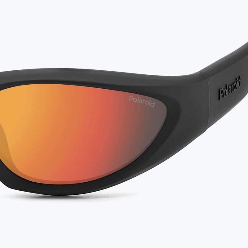 Slnečné okuliare Polaroid PLD 2165/S matte black red/red multilayer polarized 8