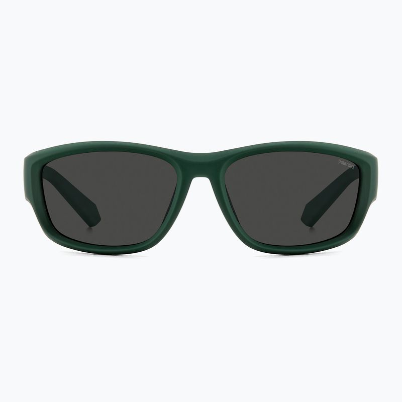 Pánske slnečné okuliare Polaroid PLD 2166/S matte green/grey polarized 3