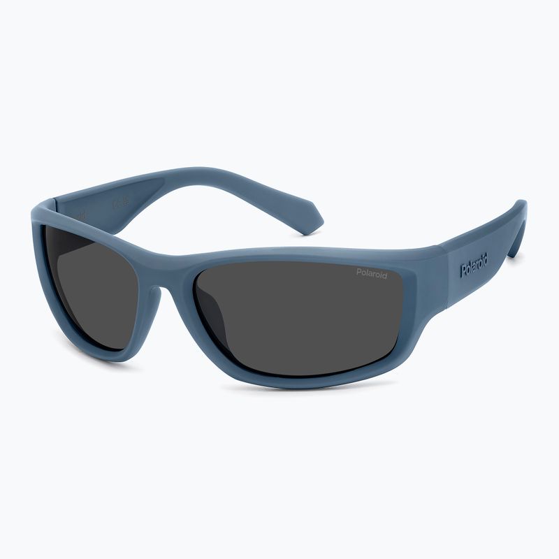 Pánske slnečné okuliare Polaroid PLD 2166/S matte blue/grey polarized 2