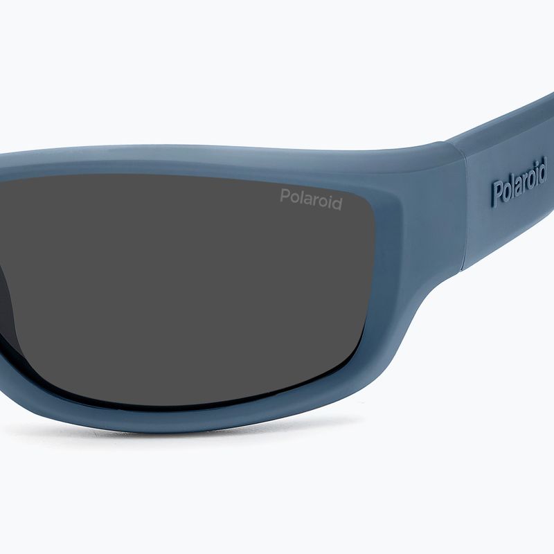 Pánske slnečné okuliare Polaroid PLD 2166/S matte blue/grey polarized 7