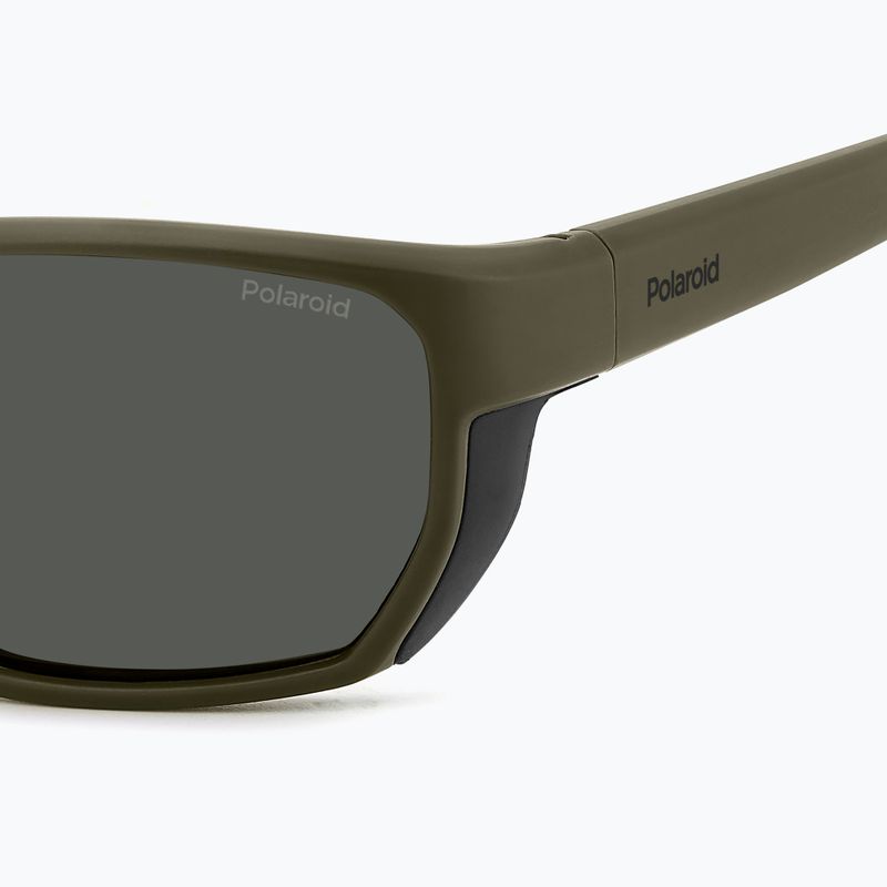 Pánske slnečné okuliare Polaroid PLD 7057/S matte green/grey polarized 6