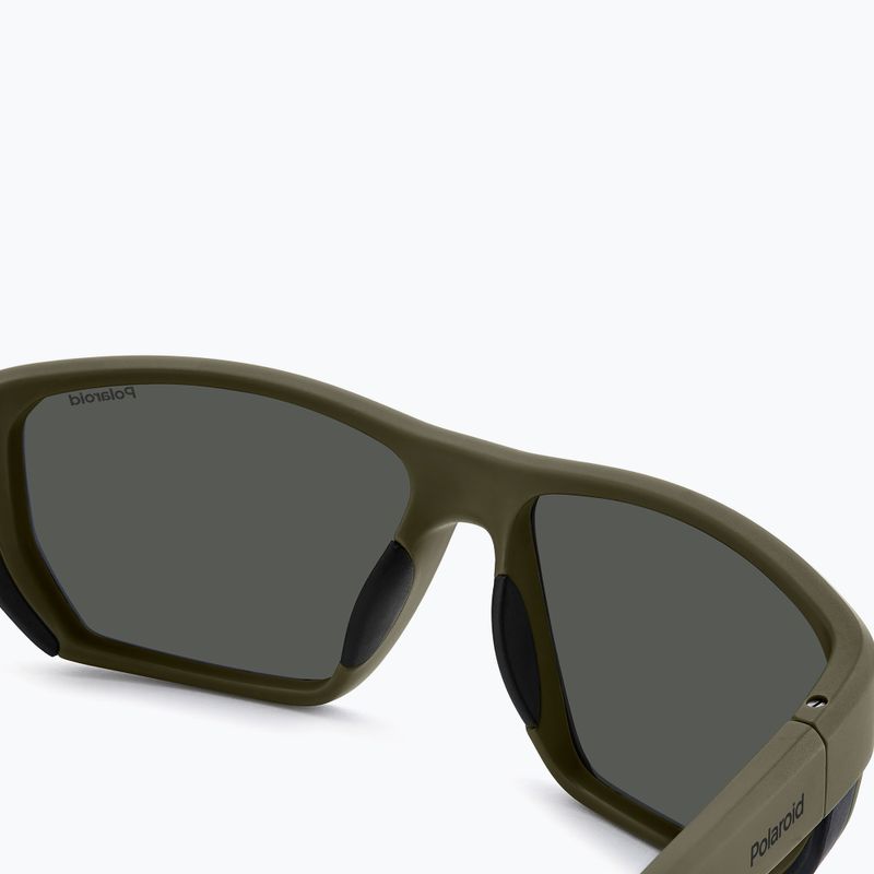 Pánske slnečné okuliare Polaroid PLD 7057/S matte green/grey polarized 7