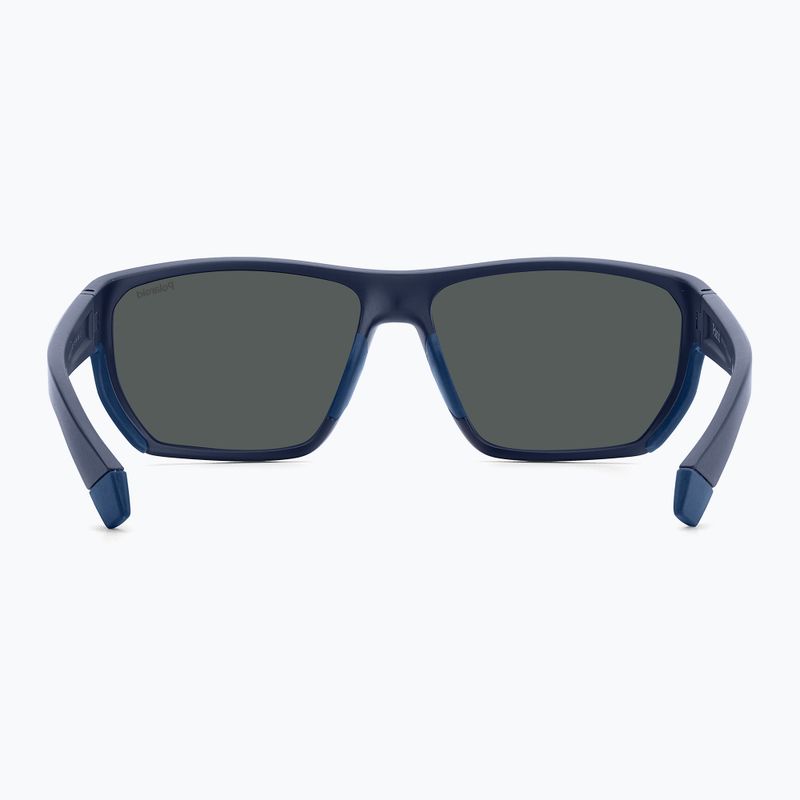 Pánske slnečné okuliare Polaroid PLD 7057/S matte blue/blue mirror polarized 4