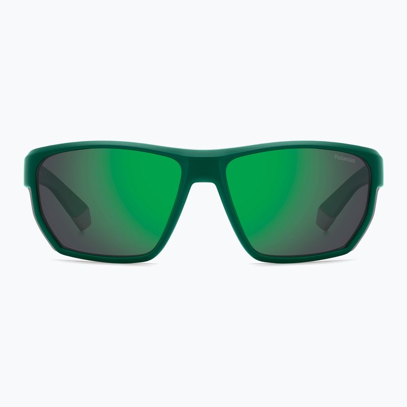 Pánske slnečné okuliare Polaroid PLD 7057/S matte teal/greygreen mirror polarized 3