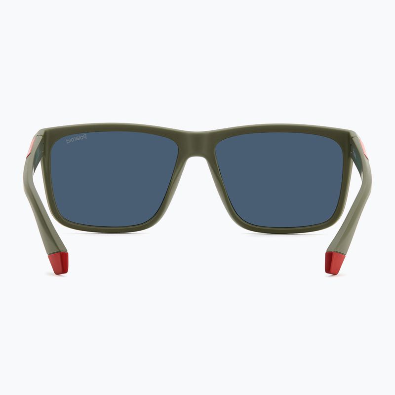 Pánske slnečné okuliare Polaroid PLD 2164/S military green/red multilayer polarized 5