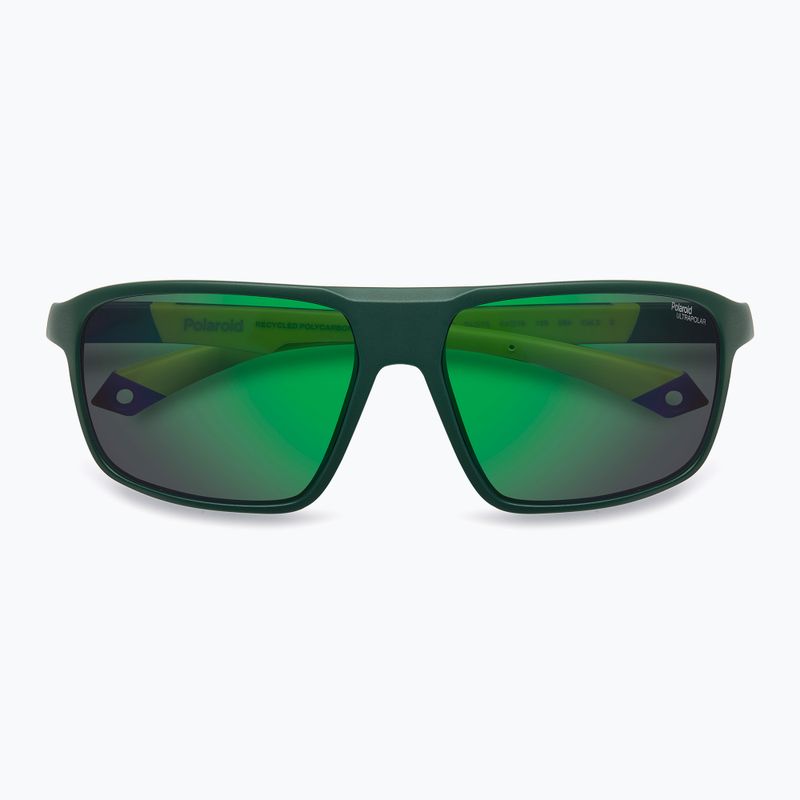 Pánske slnečné okuliare Polaroid PLD 7058/S matte green/green mirror polarized high contrast 4