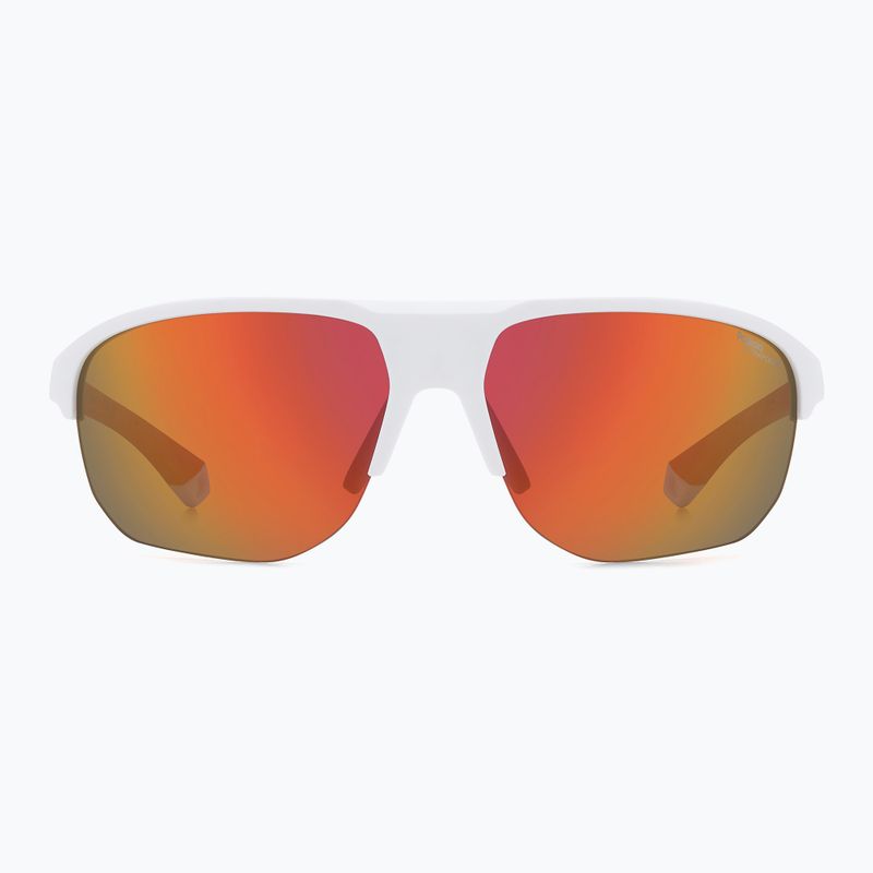 Pánske slnečné okuliare Polaroid PLD 7059/S matte white/red multilayer polarized hc 3
