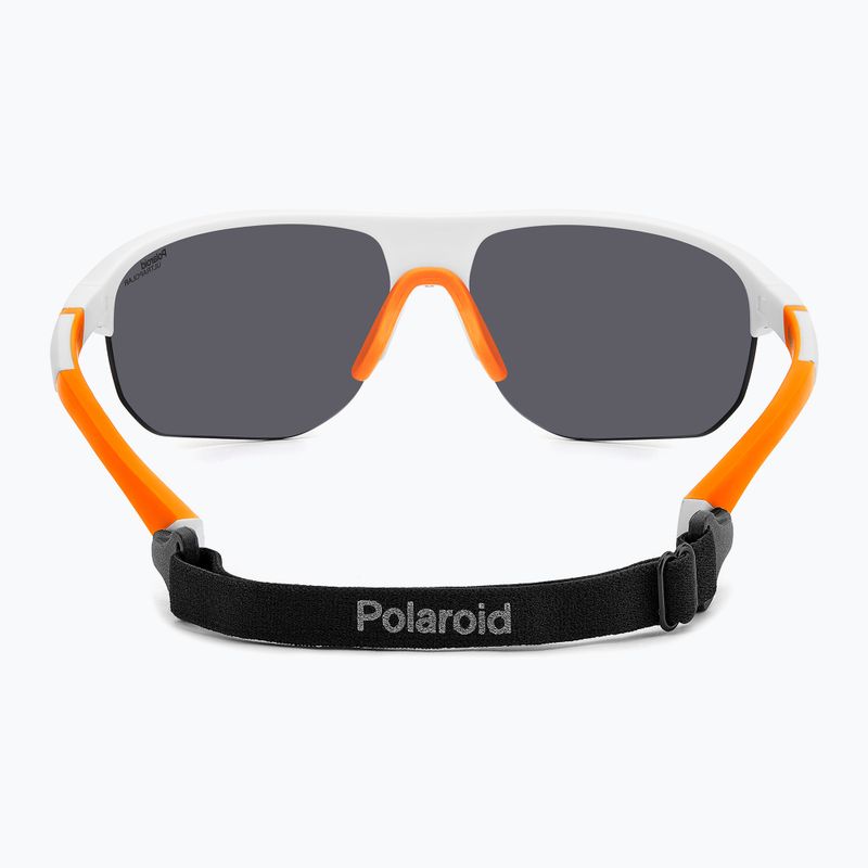 Pánske slnečné okuliare Polaroid PLD 7059/S matte white/red multilayer polarized hc 5