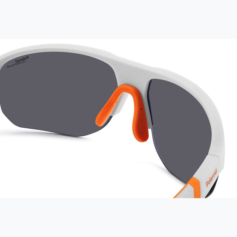 Pánske slnečné okuliare Polaroid PLD 7059/S matte white/red multilayer polarized hc 7