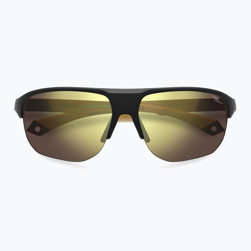 Pánske slnečné okuliare Polaroid PLD 7059/S matte black yellow/gold polarized high contrast 3