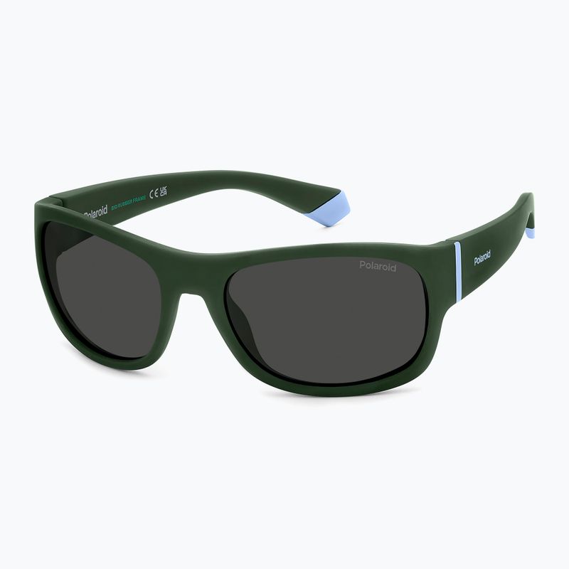 Detské polarizačné slnečné okuliare Polaroid PLD 8064/S green/grey 2