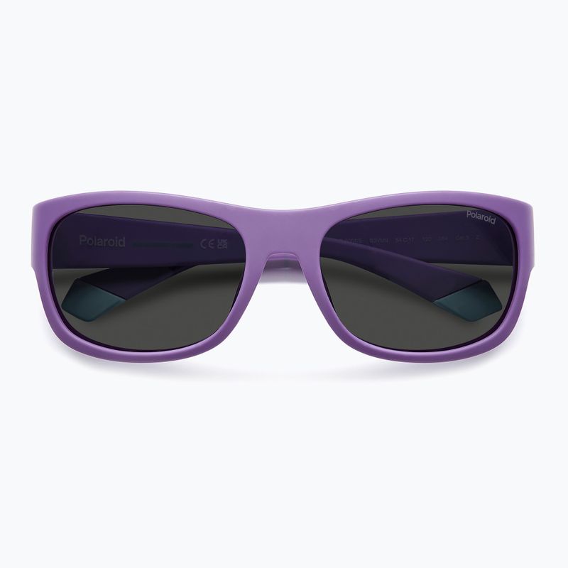 Detské slnečné okuliare Polaroid PLD 8064/S violet/grey polarized 4