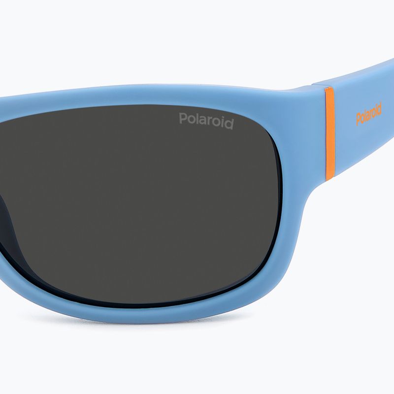 Detské slnečné okuliare Polaroid PLD 8064/S azure/grey polarized 5