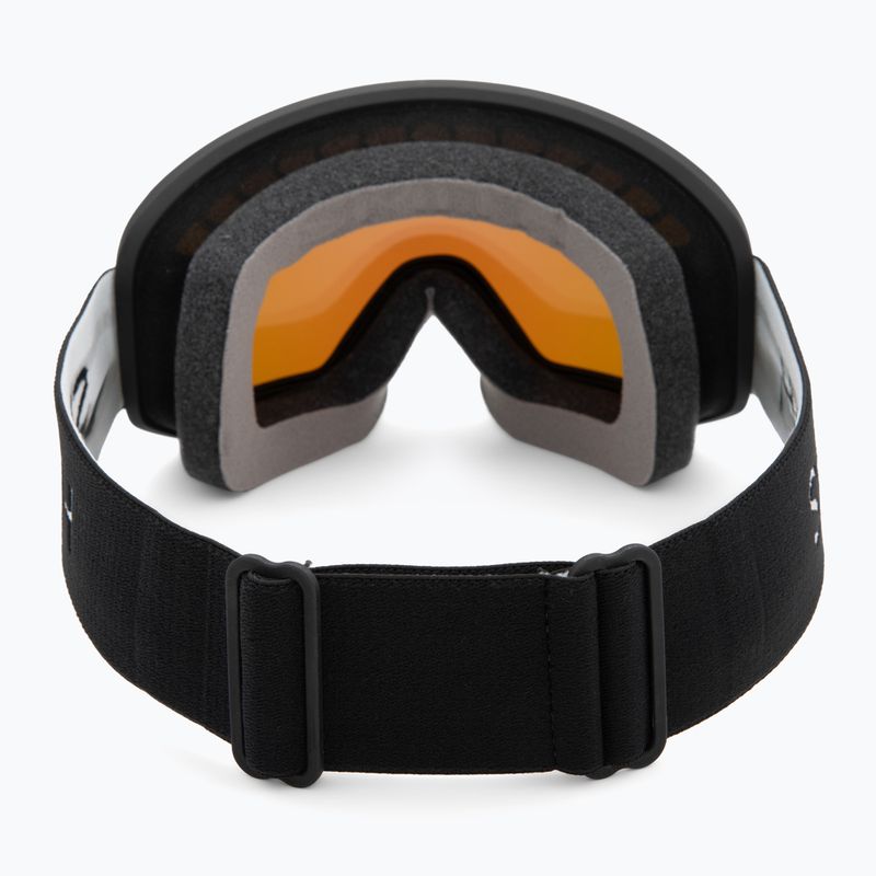 Lyžiarske okuliare Smith Transfer black/green sol-x mirror 3