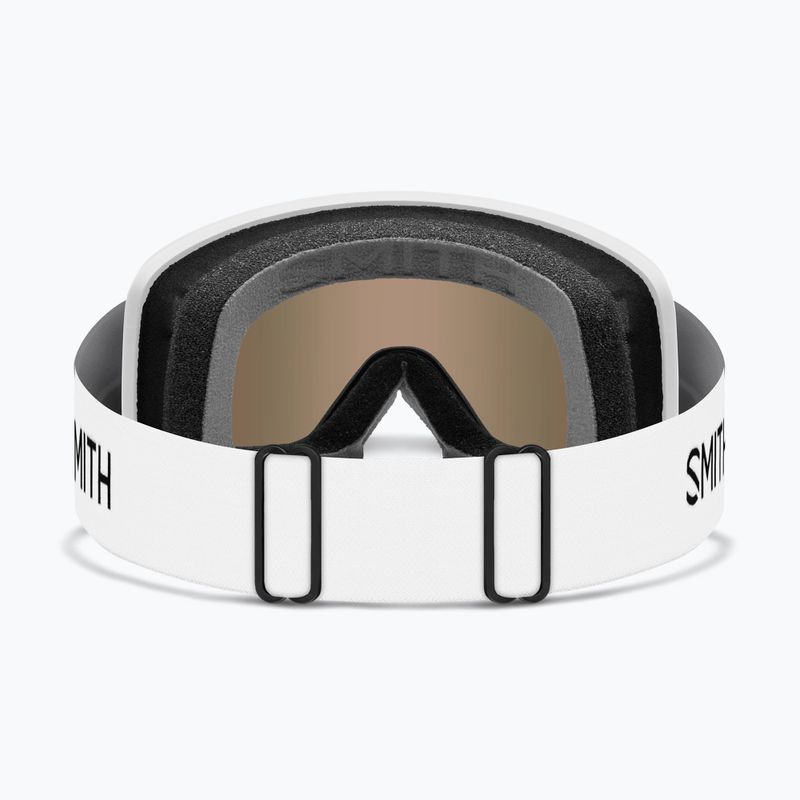 Lyžiarske okuliare Smith Transfer white/red sol-x mirror 7