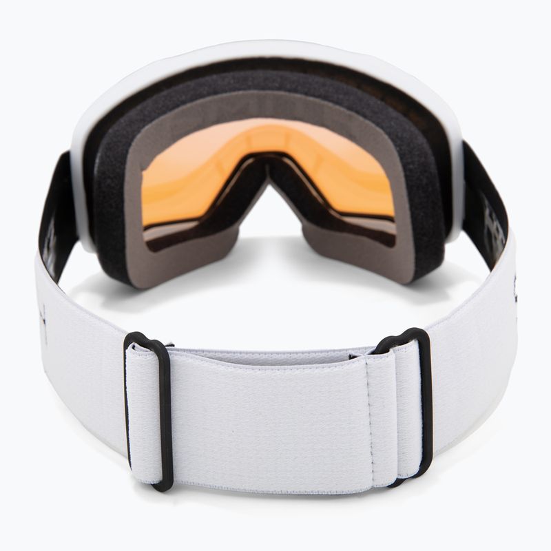 Lyžiarske okuliare Smith Tribute white/blue sensor mirror 3