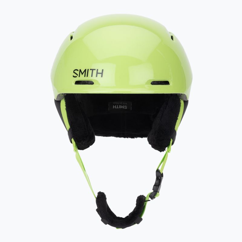 Detská lyžiarska prilba Smith Glide Jr Mips electric lime 2
