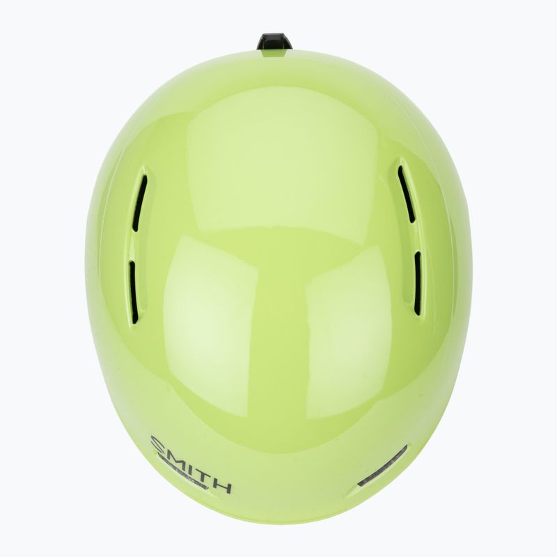 Detská lyžiarska prilba Smith Glide Jr Mips electric lime 6