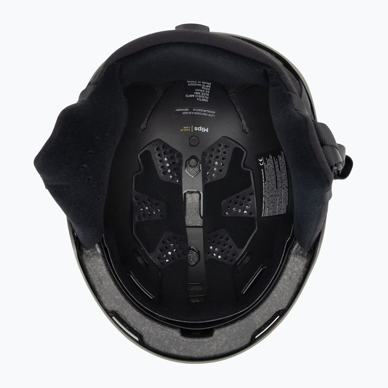 Lyžiarska prilba Smith Rodeo MIPS matte fatigue green 5