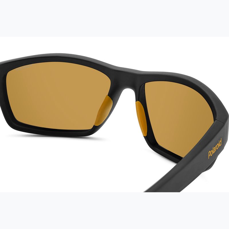 Slnečné okuliare Polaroid PLD 7037/S matte black yellow/yellow polarized 6