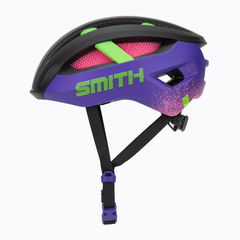 Cyklistická prilba Smith Network MIPS matte archive flamingo 3