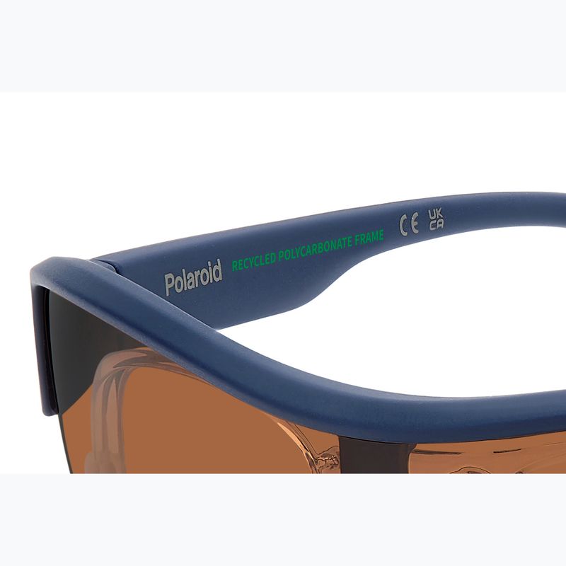 Slnečné okuliare Polaroid PLD 7061/CI/S matte blue/copper polarized 10