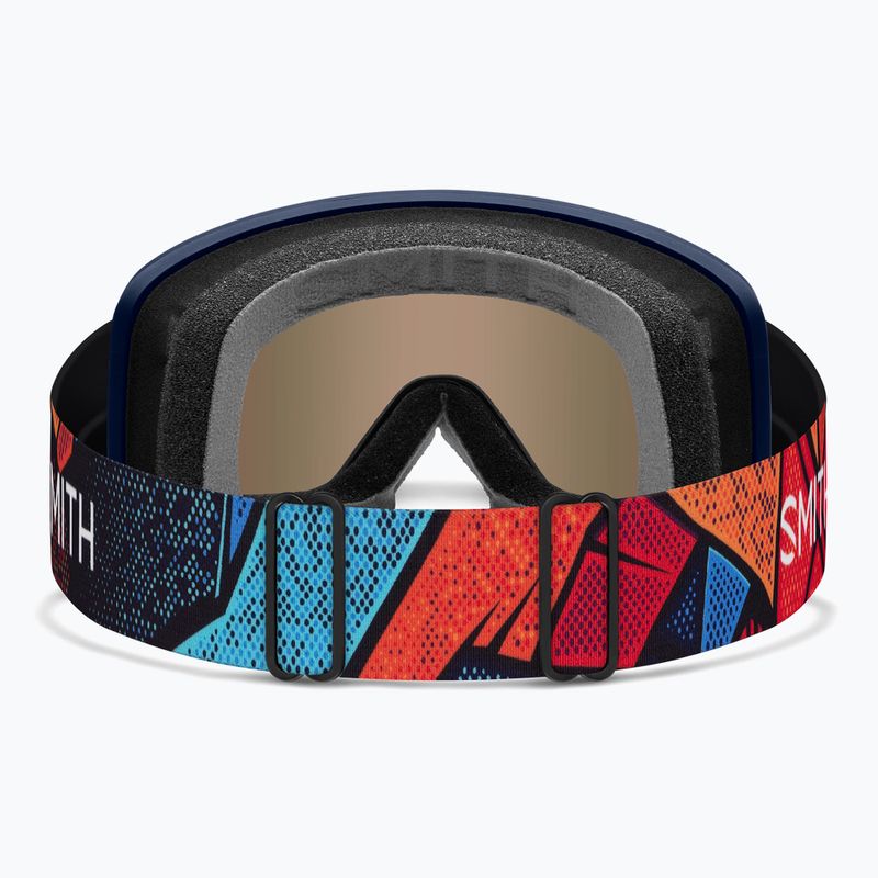 Lyžiarske okuliare Smith Transfer S3 midnight geo alpine/red solx mirror antifog 3