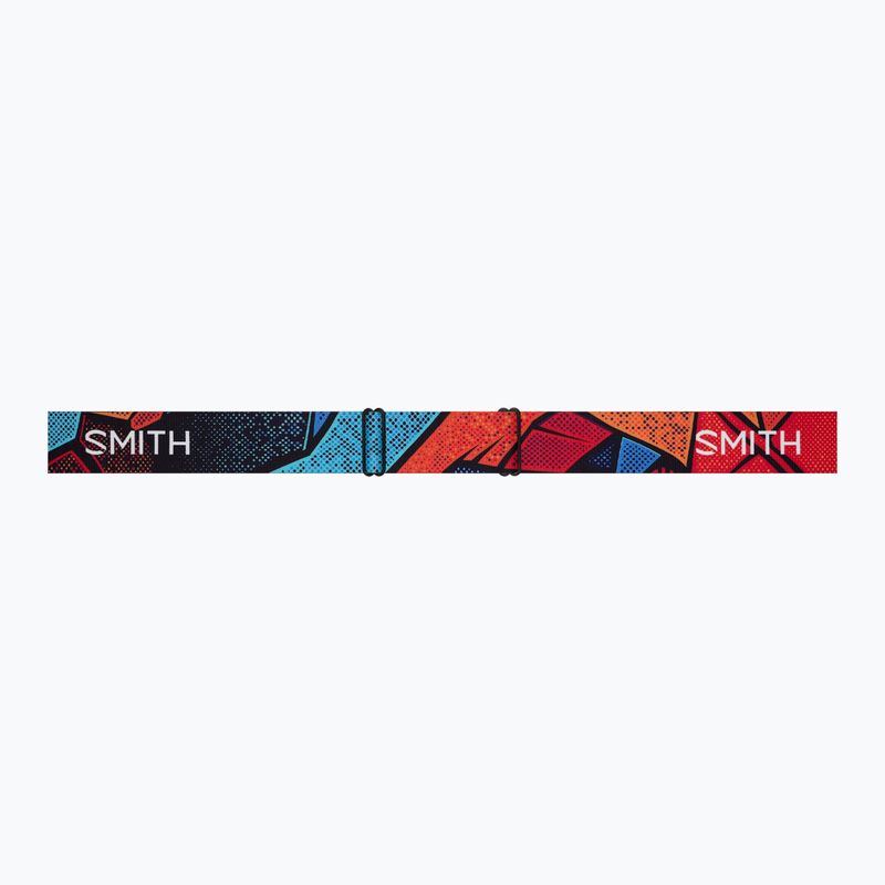 Lyžiarske okuliare Smith Transfer S3 midnight geo alpine/red solx mirror antifog 5