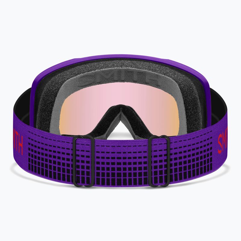 Lyžiarske okuliare Smith Tribute S1 fresh purple/blue sensor mirror antifog 3