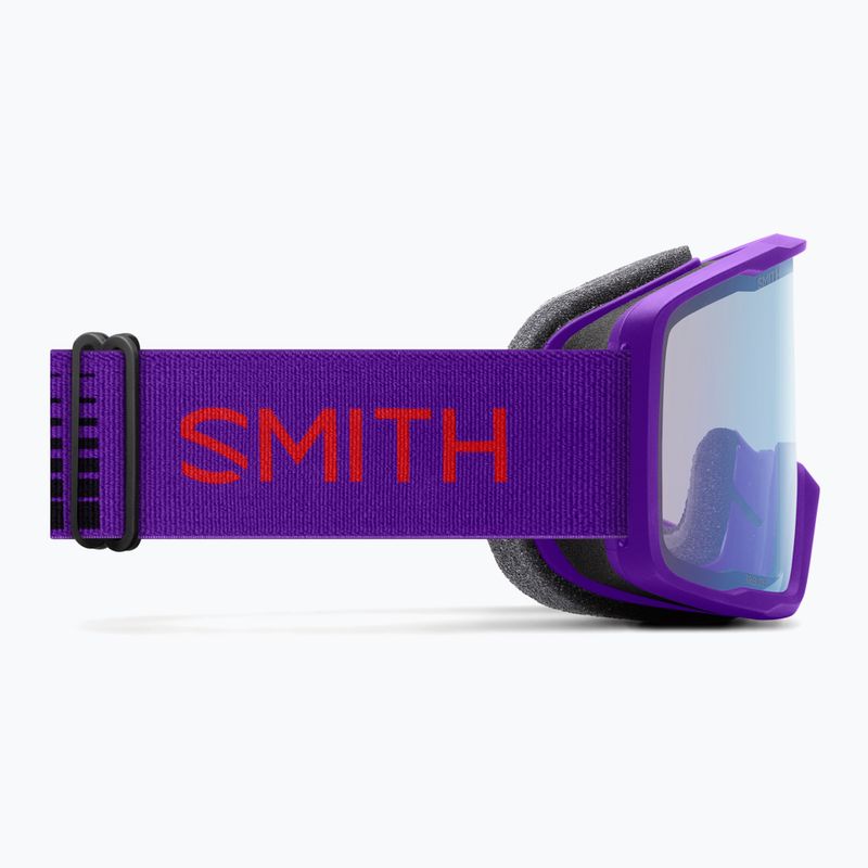 Lyžiarske okuliare Smith Tribute S1 fresh purple/blue sensor mirror antifog 4