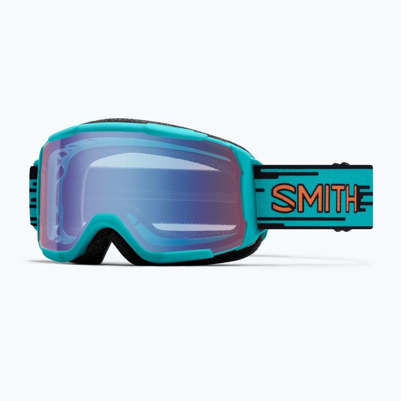 Detské lyžiarske okuliare Smith Daredevil S1 tropic kidding/blue sensor mirror antifog