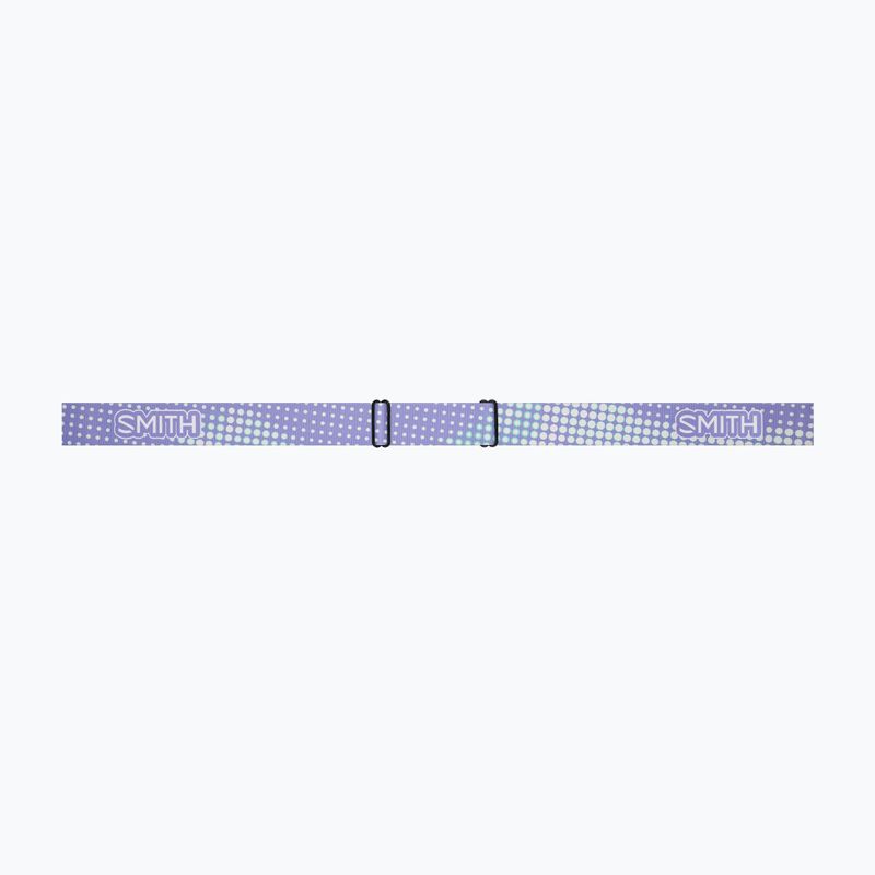 Detské lyžiarske okuliare Smith Daredevil S2 light lavender dot clouds/ignitor mirror antifog 5
