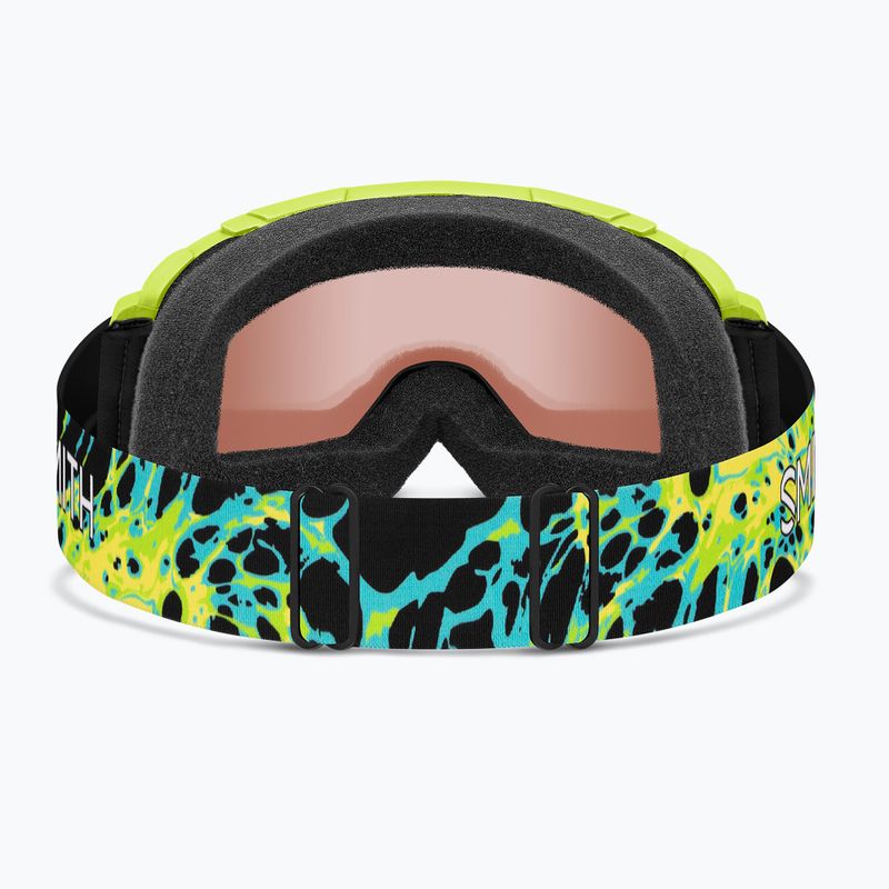 Detské lyžiarske okuliare Smith Daredevil S3 electric lime slime/green solx mirror antifog 4